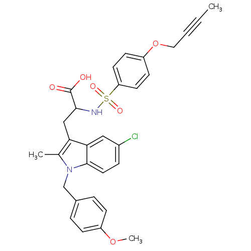 Chemical structure of BindingDB Monomer ID 50278998