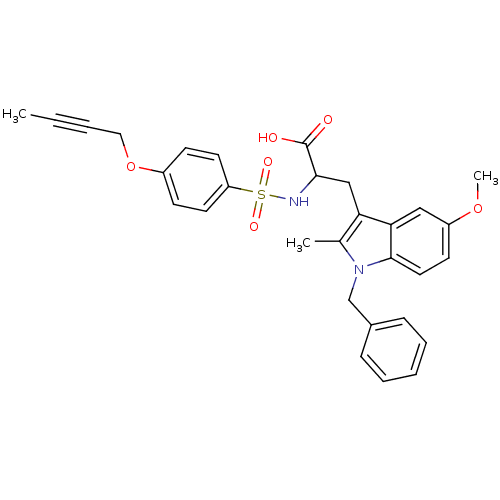 Chemical structure of BindingDB Monomer ID 50279026
