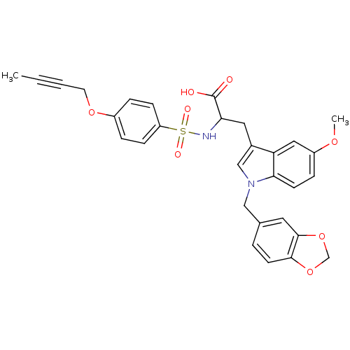 Chemical structure of BindingDB Monomer ID 50279027