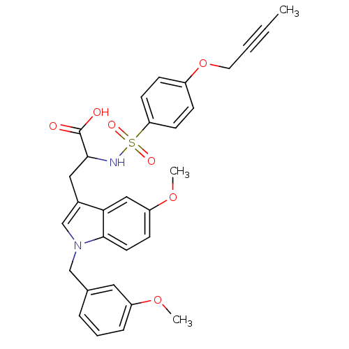 Chemical structure of BindingDB Monomer ID 50279029