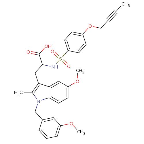 Chemical structure of BindingDB Monomer ID 50279067