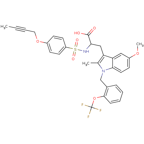 Chemical structure of BindingDB Monomer ID 50279068