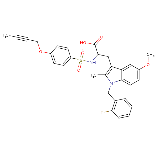 Chemical structure of BindingDB Monomer ID 50279071