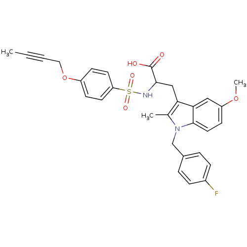 Chemical structure of BindingDB Monomer ID 50279109