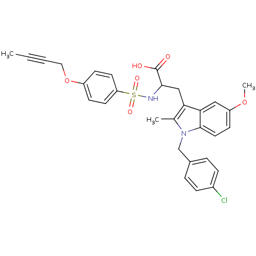 Chemical structure of BindingDB Monomer ID 50279110