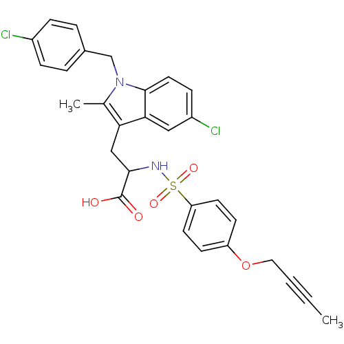 Chemical structure of BindingDB Monomer ID 50279152