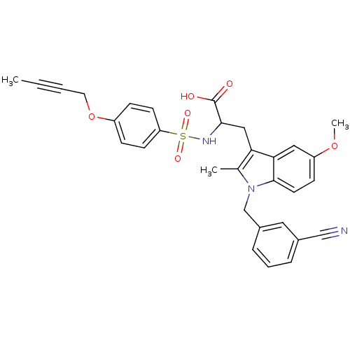 Chemical structure of BindingDB Monomer ID 50279153