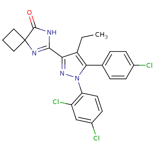 Chemical structure of BindingDB Monomer ID 50279203