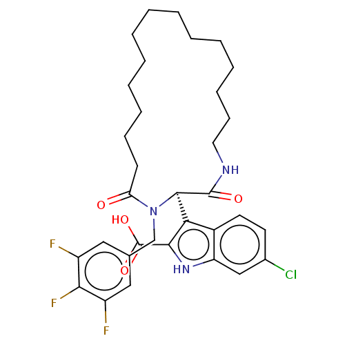 Chemical structure of BindingDB Monomer ID 50279223