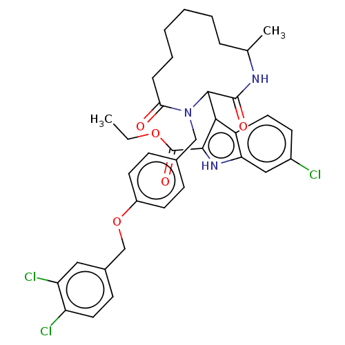 Chemical structure of BindingDB Monomer ID 50279233