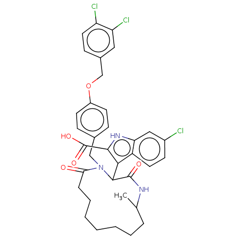 Chemical structure of BindingDB Monomer ID 50279253