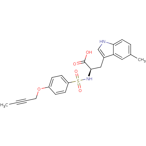 Chemical structure of BindingDB Monomer ID 50279256