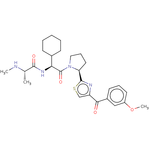 Chemical structure of BindingDB Monomer ID 50279272