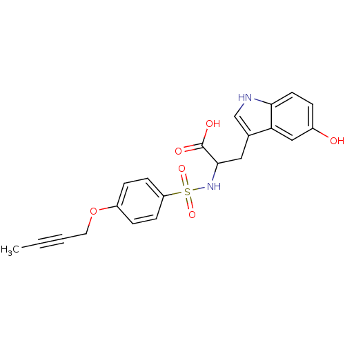 Chemical structure of BindingDB Monomer ID 50279342