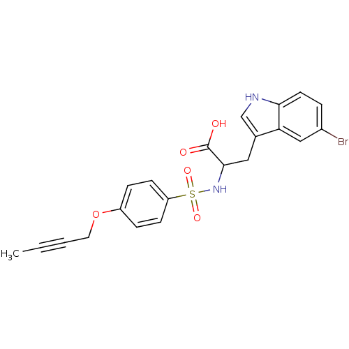 Chemical structure of BindingDB Monomer ID 50279343