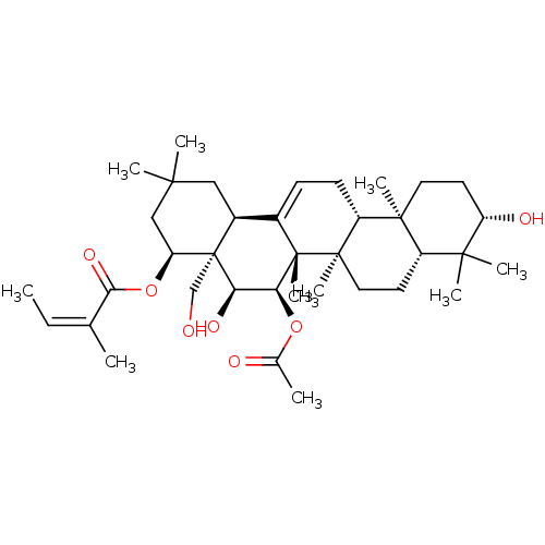 Chemical structure of BindingDB Monomer ID 50279450