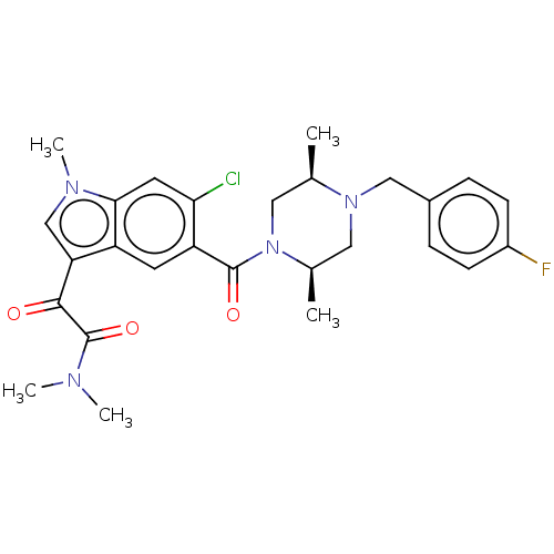 Chemical structure of BindingDB Monomer ID 50279527