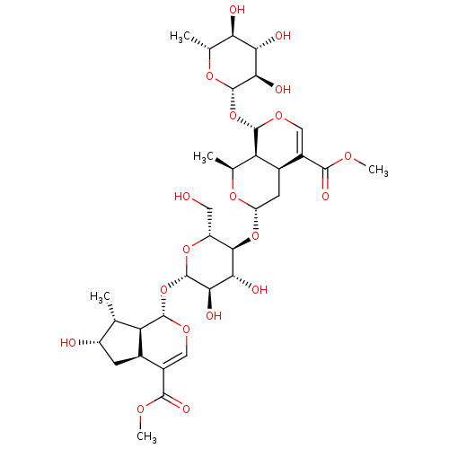 Chemical structure of BindingDB Monomer ID 50279549
