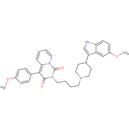 Chemical structure of BindingDB Monomer ID 50279562