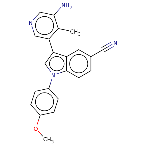 Chemical structure of BindingDB Monomer ID 50279573
