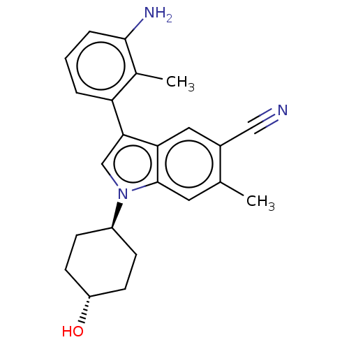 Chemical structure of BindingDB Monomer ID 50279574