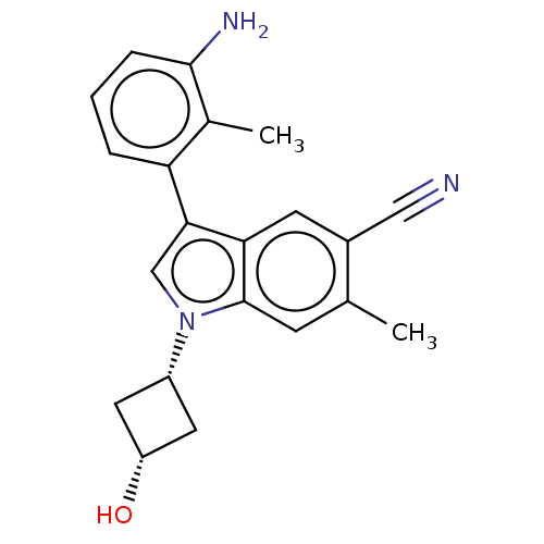 Chemical structure of BindingDB Monomer ID 50279575