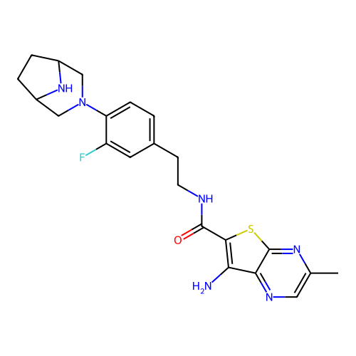 Chemical structure of BindingDB Monomer ID 50279693