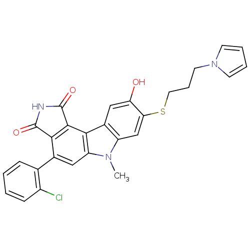 Chemical structure of BindingDB Monomer ID 50279710