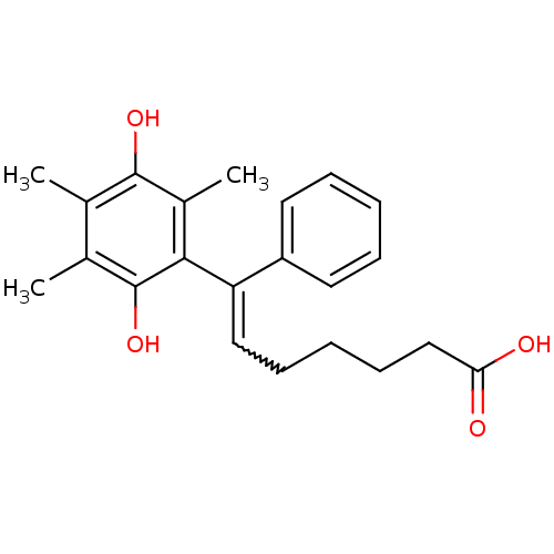 Chemical structure of BindingDB Monomer ID 50279755