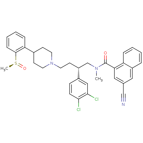 Chemical structure of BindingDB Monomer ID 50279775
