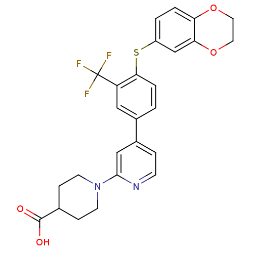 Chemical structure of BindingDB Monomer ID 50279780