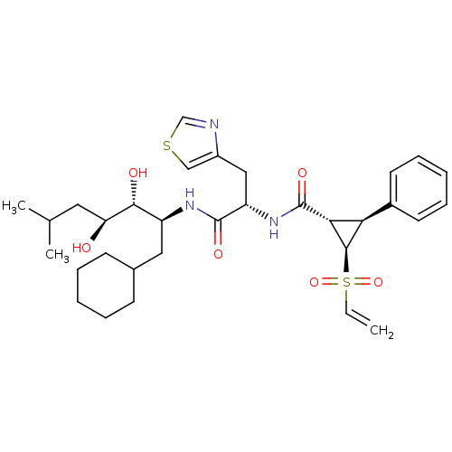 Chemical structure of BindingDB Monomer ID 50280222