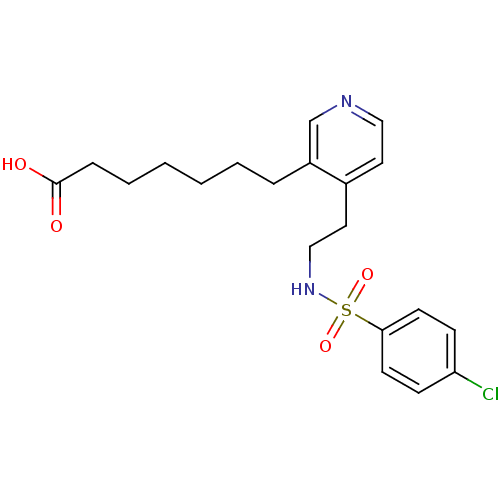 Chemical structure of BindingDB Monomer ID 50280263