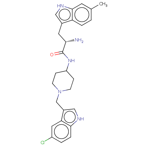 Chemical structure of BindingDB Monomer ID 50280541