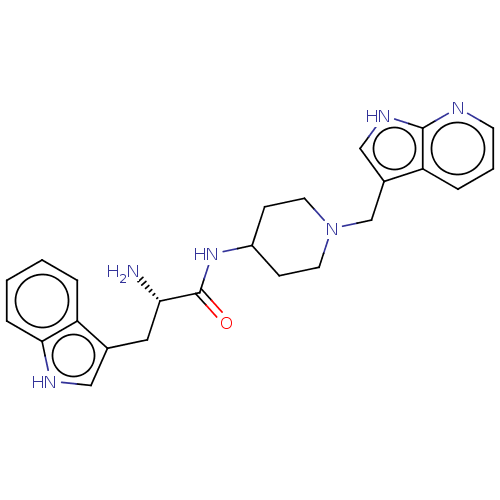 Chemical structure of BindingDB Monomer ID 50280544