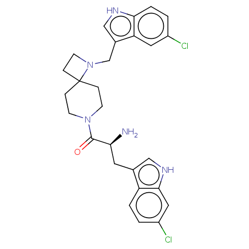 Chemical structure of BindingDB Monomer ID 50280551