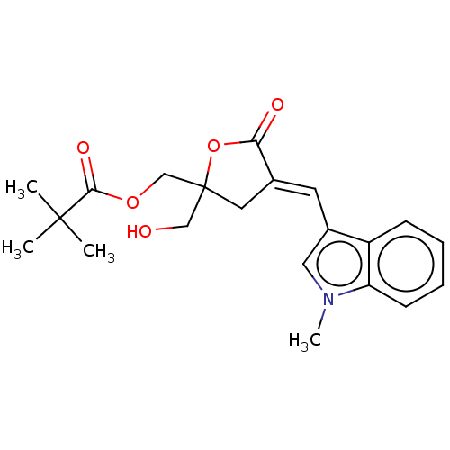 Chemical structure of BindingDB Monomer ID 50280749