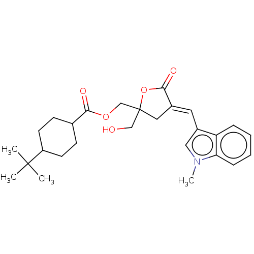 Chemical structure of BindingDB Monomer ID 50280752