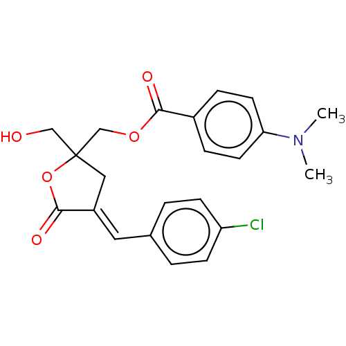 Chemical structure of BindingDB Monomer ID 50280754