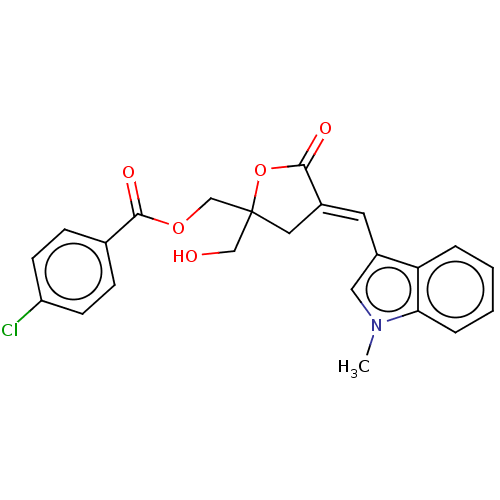 Chemical structure of BindingDB Monomer ID 50280760
