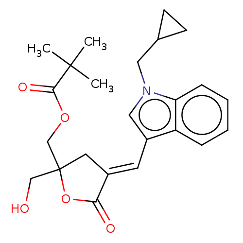Chemical structure of BindingDB Monomer ID 50280763