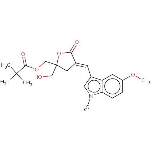 Chemical structure of BindingDB Monomer ID 50280764