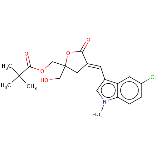 Chemical structure of BindingDB Monomer ID 50280765