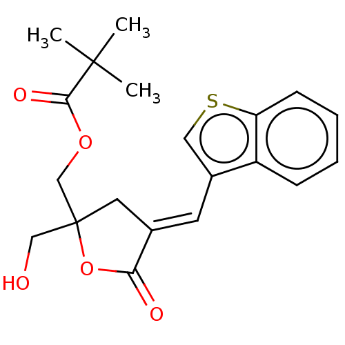 Chemical structure of BindingDB Monomer ID 50280773