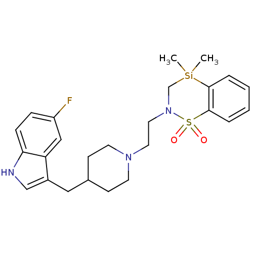 Chemical structure of BindingDB Monomer ID 50280821