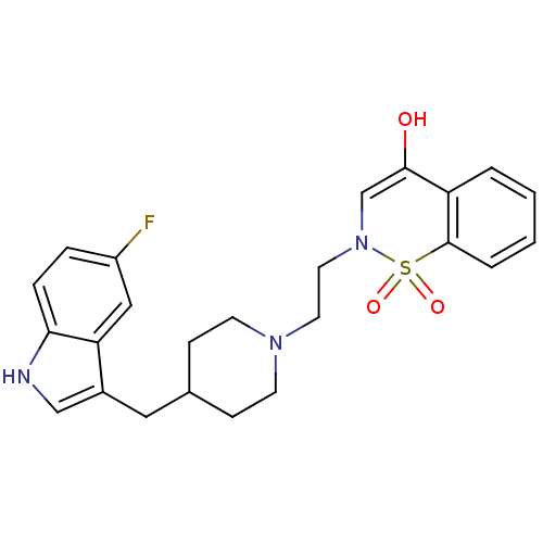 Chemical structure of BindingDB Monomer ID 50280829