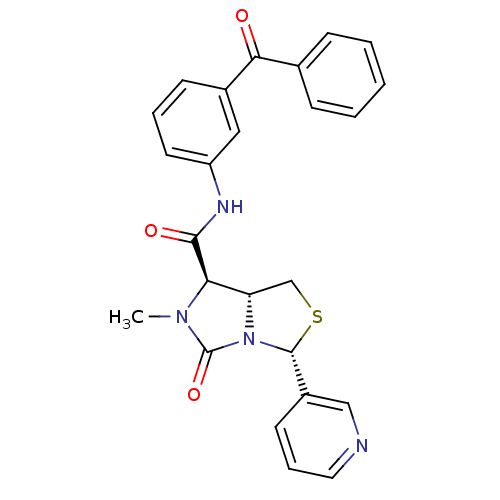 Chemical structure of BindingDB Monomer ID 50281211