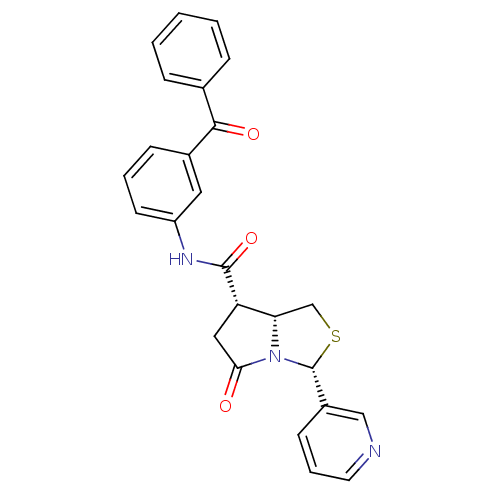 Chemical structure of BindingDB Monomer ID 50281215
