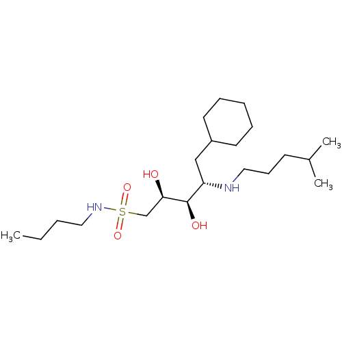 Chemical structure of BindingDB Monomer ID 50281223