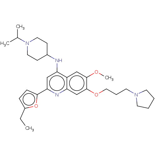 Chemical structure of BindingDB Monomer ID 50281296